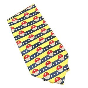 BG&C Silk Tie Pokeball Print Novelty